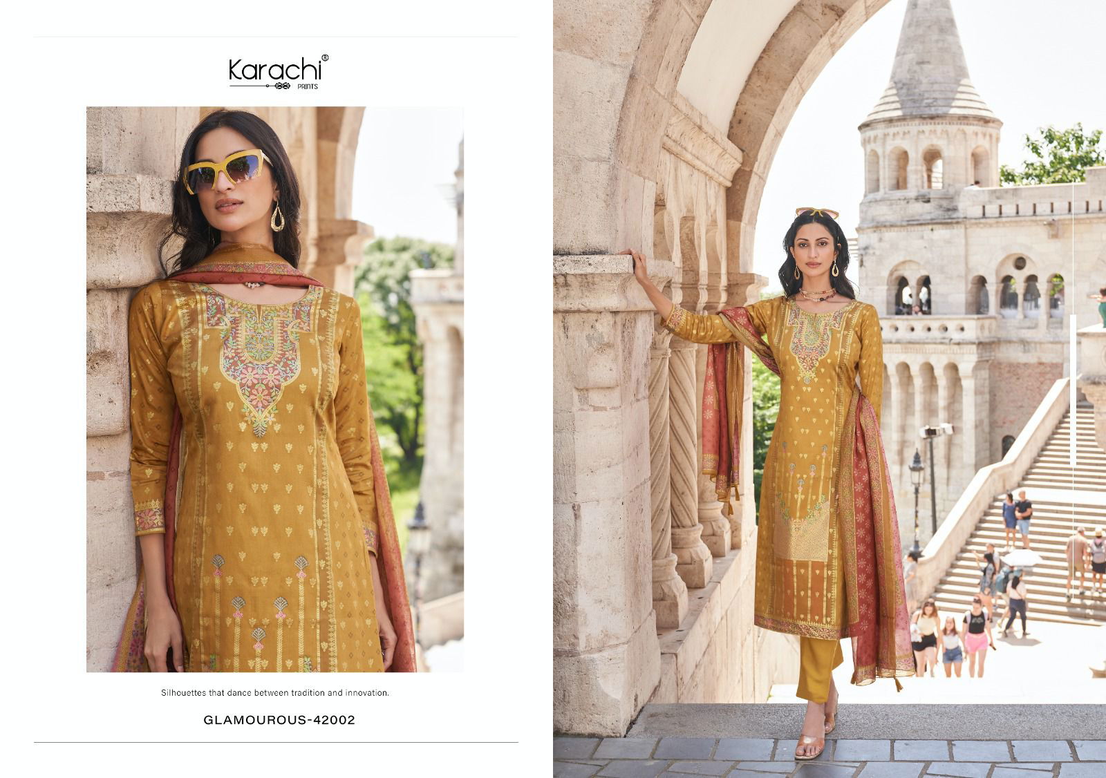 Glamourous By Kesar Jam Satin Digital Printed Dress Material Wholesale Price In Surat
